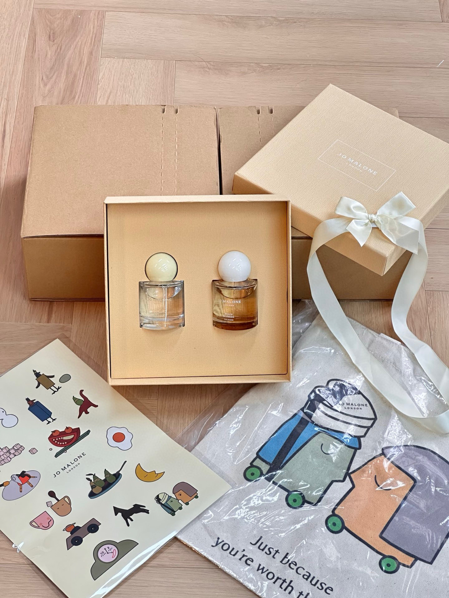 Foto asli Jo Malone Blossoms Duo Gift Set
