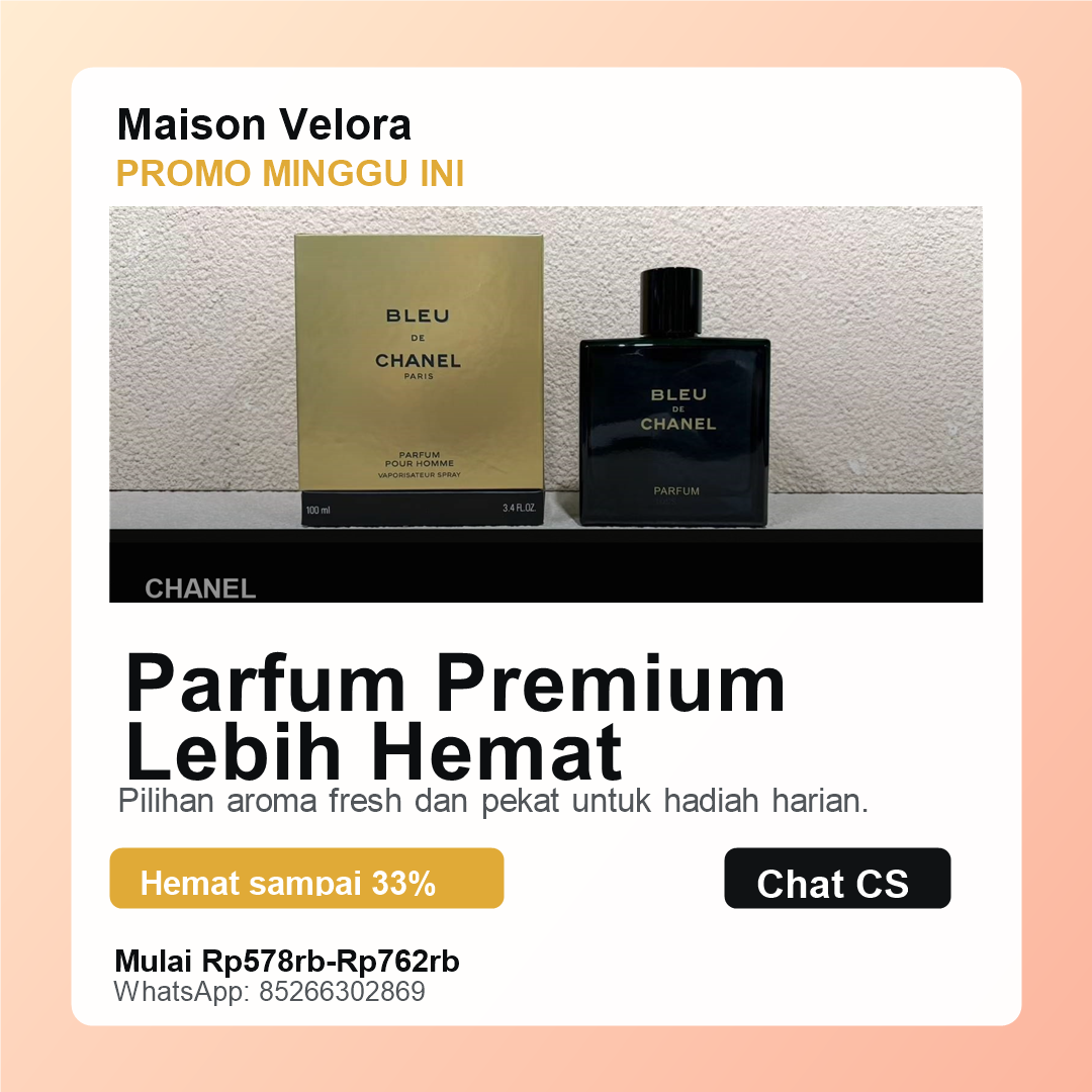 Promo parfum premium lebih hemat