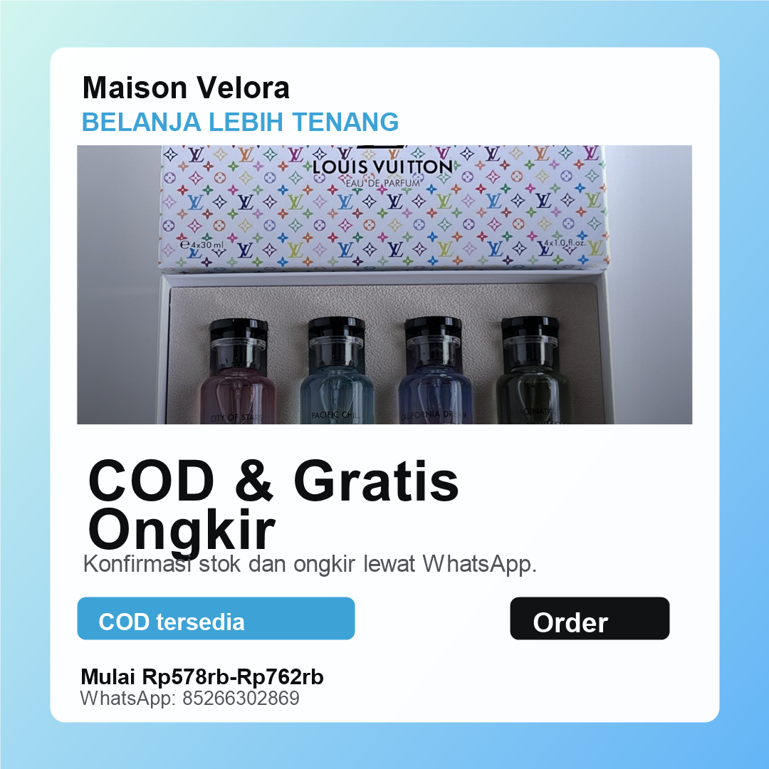 Promo COD dan gratis ongkir