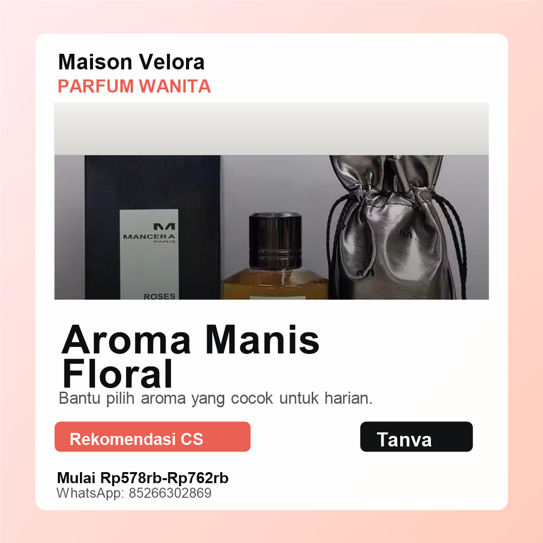 Promo parfum wanita aroma manis floral